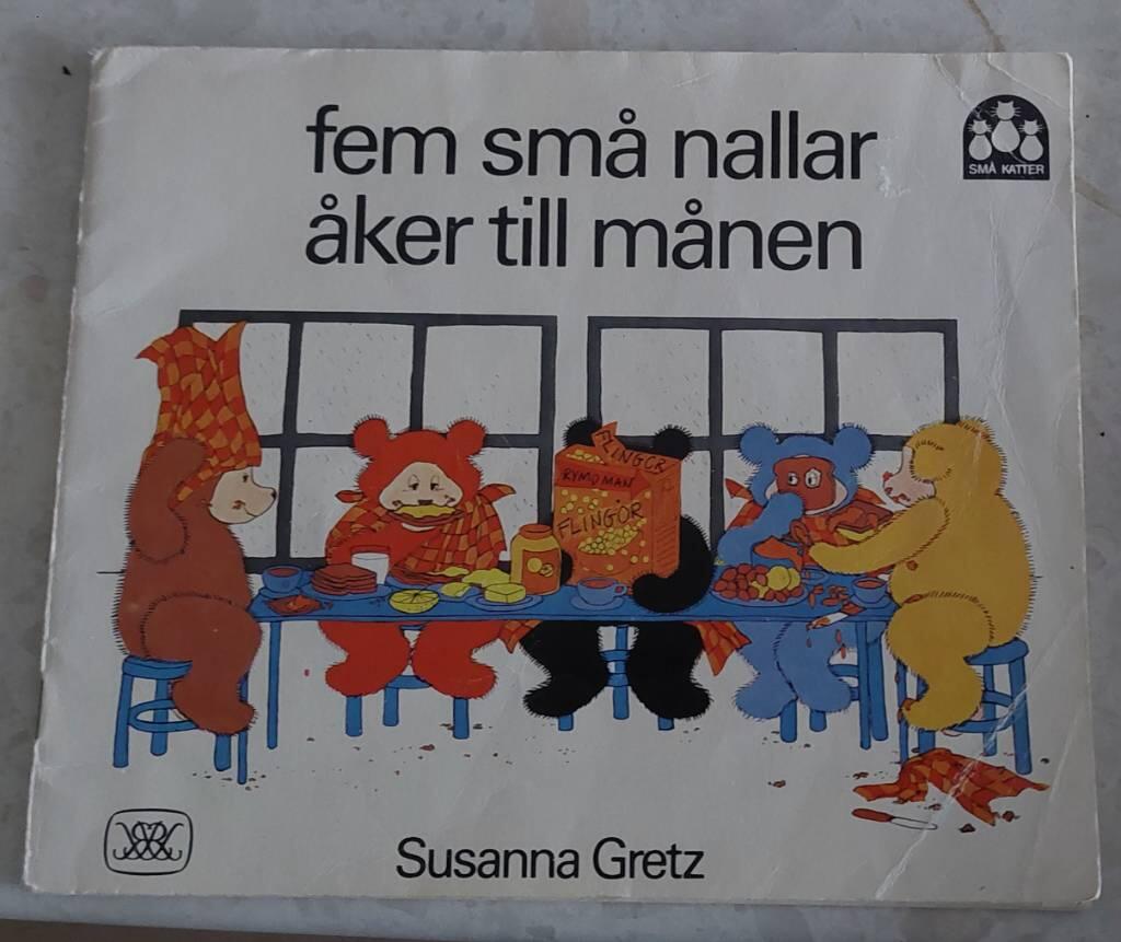 Fem sm&aring; nallar &aring;ker till m&aring;nen