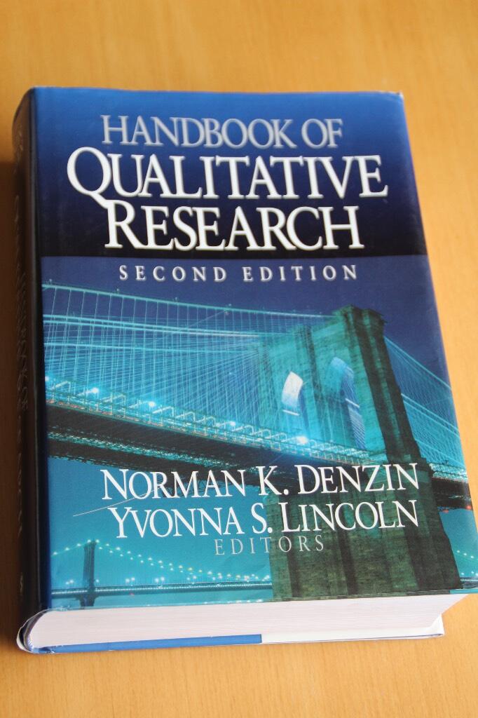 Handbook of qualitative research