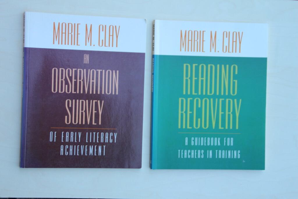 Reading recovery - a guidebook for teachers in training