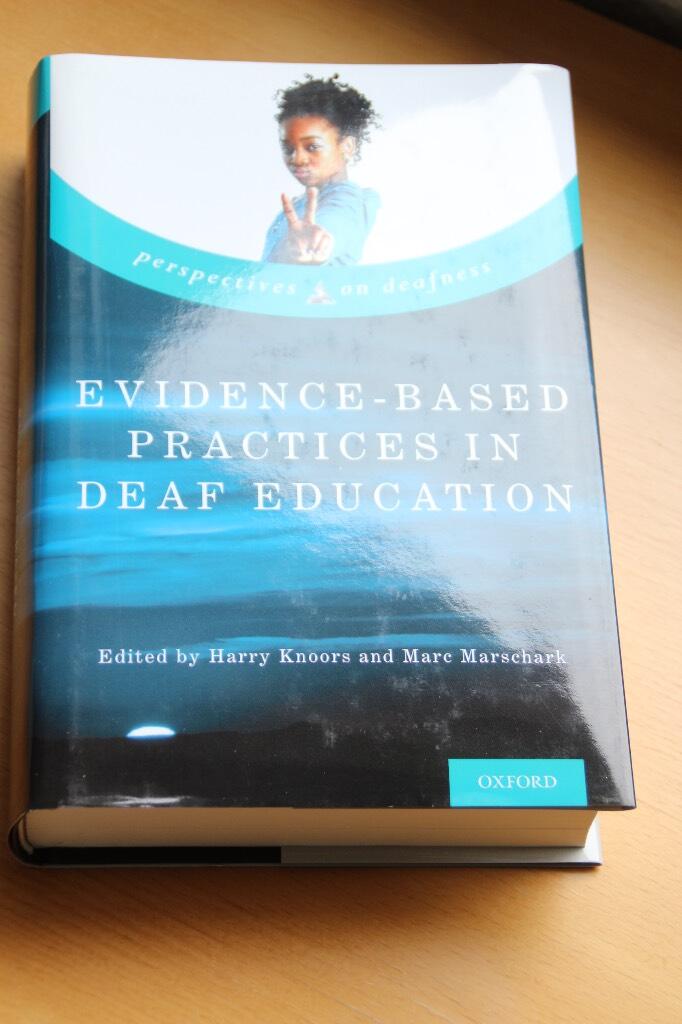 Evidence-based practices in deaf education