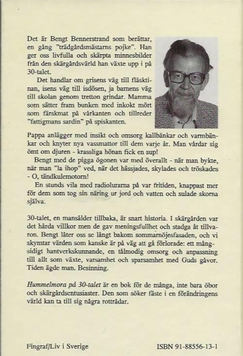 Hummelmora på 30-talet : byaliv på Ljusterö