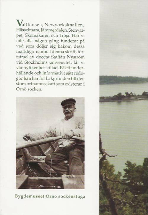 Ortnamnen i Orn&ouml; socken