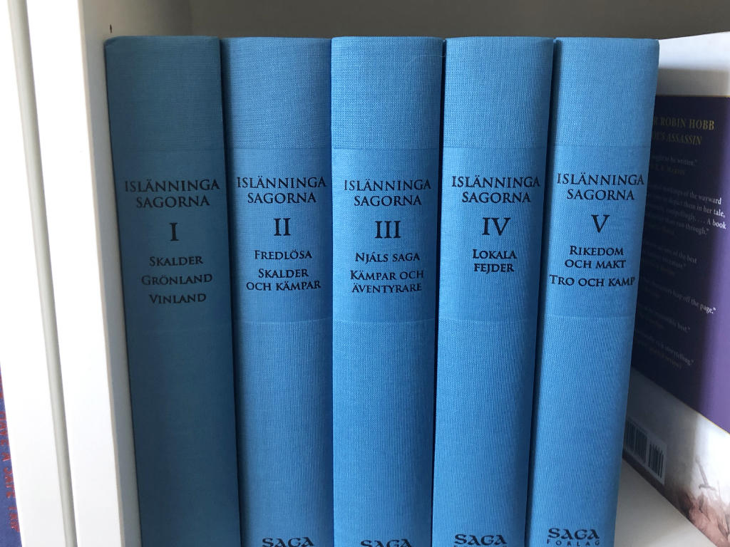 Isl&auml;nningasagorna - samtliga sl&auml;ktsagor och fyrtionio t&aring;tar