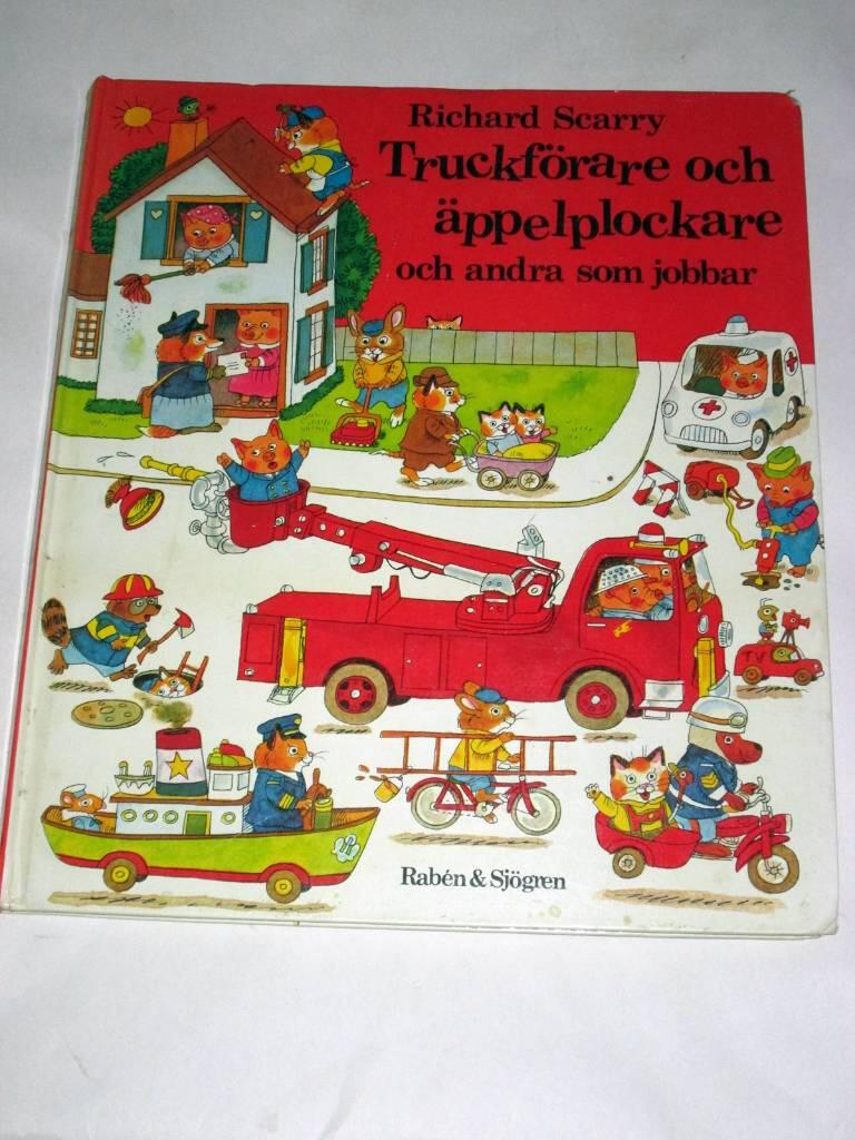Truckf&ouml;rare och &auml;ppelplockare och andra som jobbar