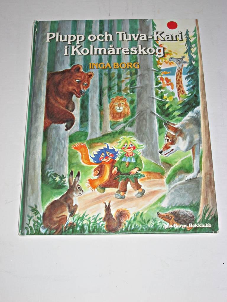Plupp och Tuva-Kari i Kolm&aring;reskog