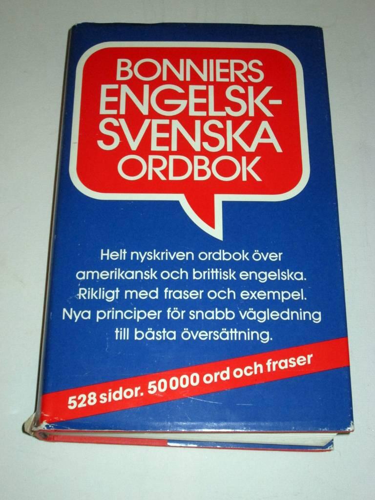 Bonniers engelsk-svenska ordbok - English-Swedish dictionary