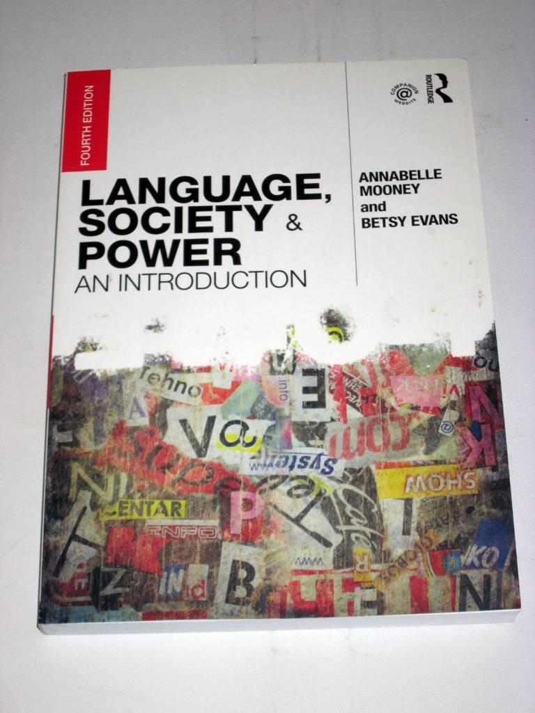 Language, society and power - an introduction