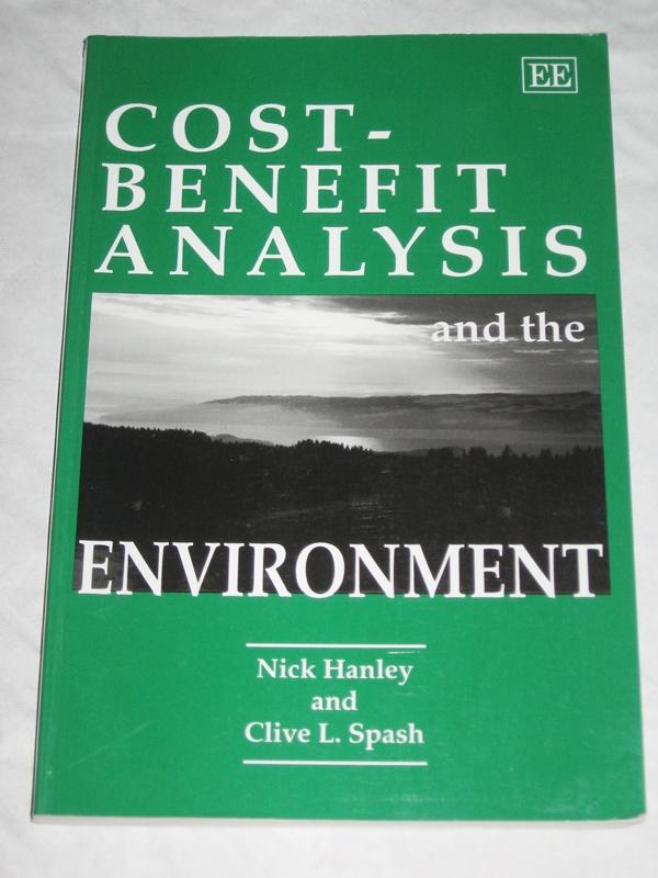 Cost-benefit analysis and the environment