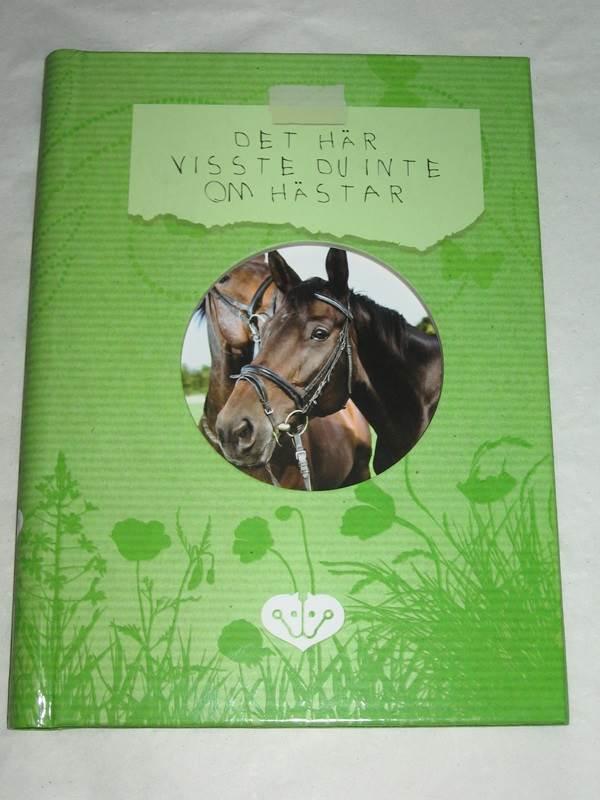 Det h&auml;r visste du inte om h&auml;star