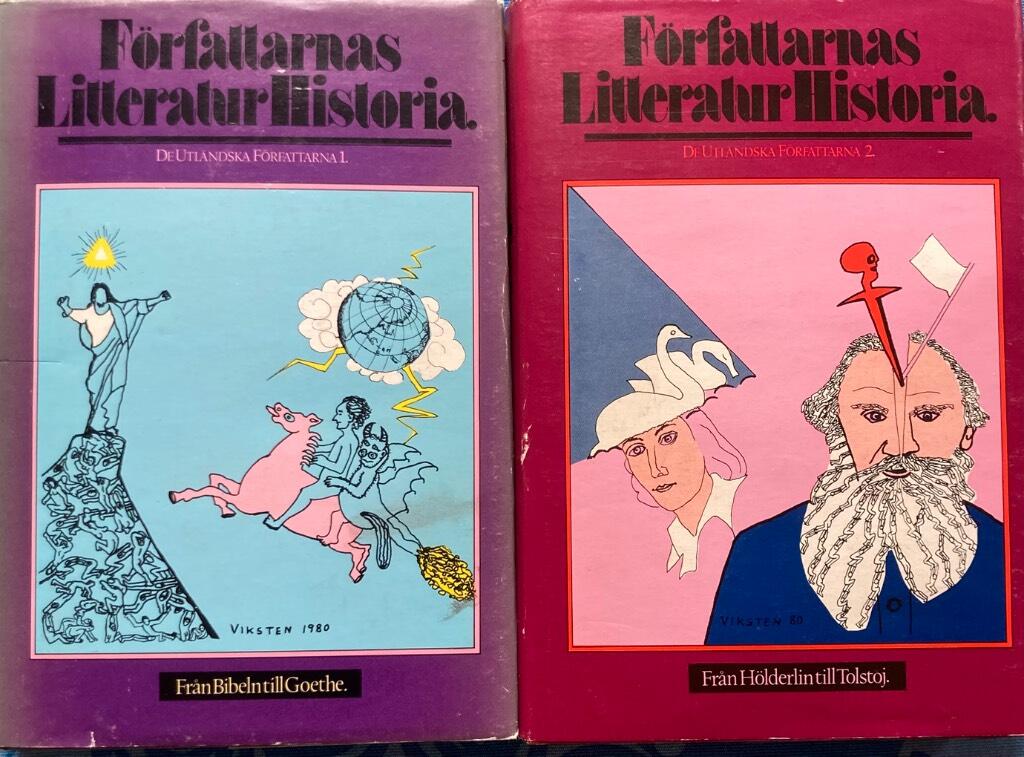 F&ouml;rfattarnas litteraturhistoria - de utl&auml;ndska f&ouml;rfattarna