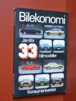 Bilekonomi - J&auml;mf&ouml;r 33 bilmodeller