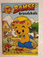 BAMSE Bamses Brandskola 1997 n&auml;ra nyskick samlarex.
