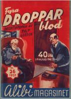 alibimagasinet nr 26 1951 - Fyra droppar blod