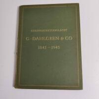 Guldvaruaktiebolaget G Dahlgren & Co 1845-1945