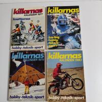 Killarnas kalender 1977 + 1978 + 1979 + 1980