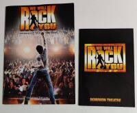 2 programh&auml;ften till 'We Will Rock You' The Musical by QUEEN