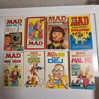 MAD 8 stycken pockets (bokpaket)