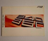 Volvo 340 360 &Aring;rsmodell 1988 Instruktionsbok