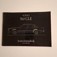 Volvo 760 GLE &Aring;rsmodell 1982 Instruktionsbok