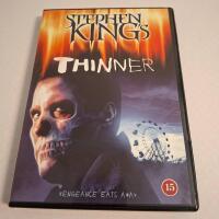 THINNER DVD Stephen King svensk utg&aring;va toppskick!! 