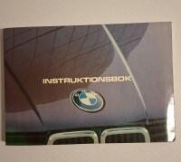 instruktionsbok BMW 318i / 320i / 323i fr&aring;n 1983 (original)
