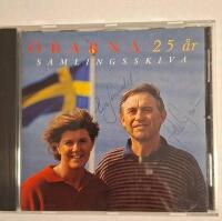 &Ouml;barna 25 &aring;r samlingsskiva CD NM/NM Toppskick signerad autografer!!