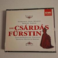 Emmerich K&aacute;lm&aacute;n Die Cs&aacute;rd&aacute;sf&uuml;rstin (Cs&aacute;rd&aacute;sfurstinnan) Komplett inspelning 2CD