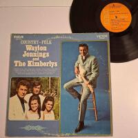 Waylon Jennings and The Kimberlys LP USA 1969 VG+/VG