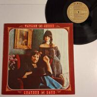 Waylon Jennings Jessi Colter - Leather and Lace LP Canada 1981 NM/VG++