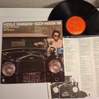 Merle Haggard - Keep Movin' On LP USA 1975 NM/VG m inner
