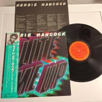Herbie Hancock - Lite Me Up LP Japan 1982 NM/EX obi + insert