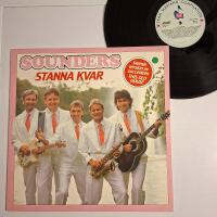 Sounders - Stanna kvar LP 1988 VG++/VG++