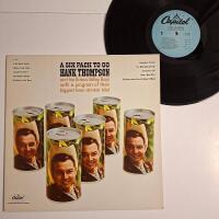 Hank Thompson - A Six pack To Go LP USA RE NM/EX Toppex. dricka &ouml;l
