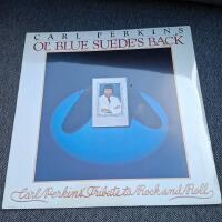 Carl Perkins - Ol' Blue Suede's Back (LP) USA 1978 Mint fortfarande inplastad!!