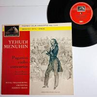 Paganini - Violinkonserter 1 & 2 | Yehudi Menuhin | Stereo | LP | NM/EX