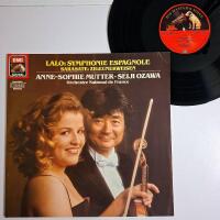 A-S Mutter - Lalo: Symphonie Espagnole LP NM/VG+ EMI Stereo Digital Violin