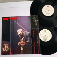 ZZ Top - Cant Stop Rockin 2LP 1986 Lizzard Records LIZ 531 Live G&ouml;teborg NM