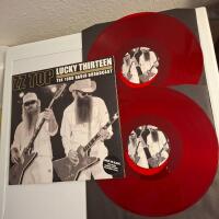 ZZ Top - Lucky Thirteen (2LP) UK 2014 Limited Ed R&ouml;d vinyl Nyskick samlarex.
