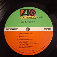 Led Zeppelin - III LP EU 2014 (180g Remastered) Toppskick NM/NM