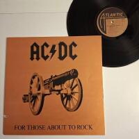 AC/DC - For Those About to Rock LP USA 1981 Atlantic Gatefold NM
