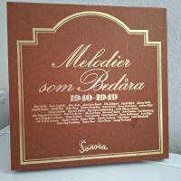 Melodier som bed&aring;ra 1940&ndash;1949 &ndash; komplett kassettbox Sonora | 10 kassetter