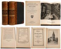 Illustreret Dansk Litteraturhistorie | 1902 | Komplett 3 Band i tv&aring; volymer