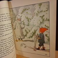 Olles skidf&auml;rd | Elsa Beskow | 1952 | Barnens stora julkalender | Bilderbok