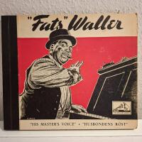 Fats Waller | Svenskt album komplett med 3*78RPM  | Dekorativt 1940-tal | Piano