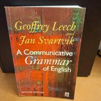 A Communicative Grammar of English | Geoffrey Leech & Jan Svartvik | 2nd ed.