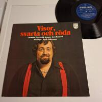 Cornelis Vreeswijk | Visor, svarta och r&ouml;da | Lars Forssell | LP 1988