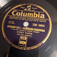 Evert Taube &ndash; Byssan lull / Linnea | Columbia DS 963 | 78 varv| EX