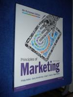Principles of Marketing