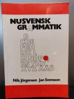 Nusvensk grammatik