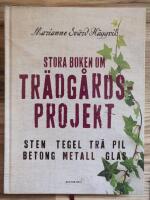 Stora boken om tr&auml;dg&aring;rdsprojekt : sten, tegel, tr&auml;, pil, betong, metall, glas